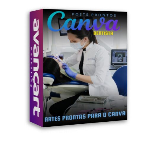Pack Canva 114 Artes para Dentistas
